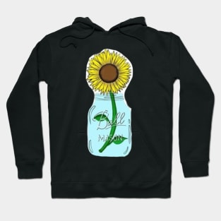 Sunflower in a Mason Jar Hoodie